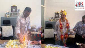 ಸರ್ಕಾರಿ ಅಧಿಕಾರಿಗಳು; ಸರ್ಕಾರಿ ಕಚೇರಿಯಲ್ಲಿ ಹುಟ್ಟುಹಬ್ಬ ಆಚರಣೆ..!